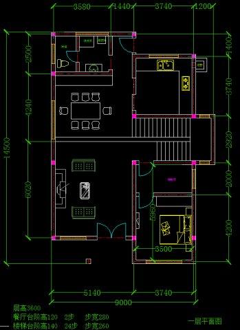 新農(nóng)村別墅設(shè)計(jì)圖，三層溫馨小居接地氣！