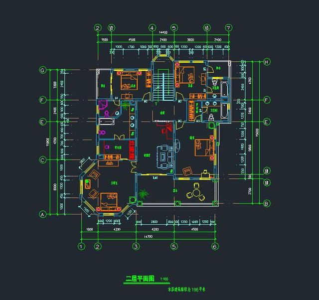 時尚歐式二層農(nóng)村小別墅設計圖 雙車庫帶露臺造型大氣