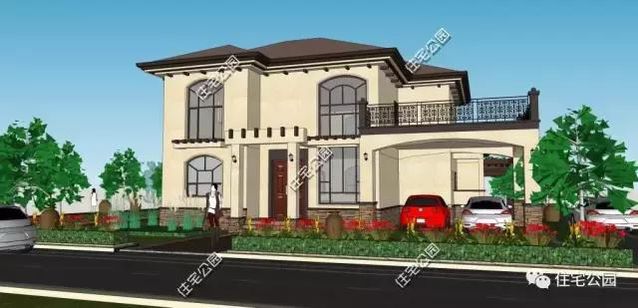 農(nóng)村2層別墅16X15米，經(jīng)典戶型、經(jīng)濟(jì)實(shí)用