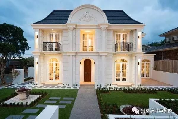 法式別墅，田園清新、適合農村自建