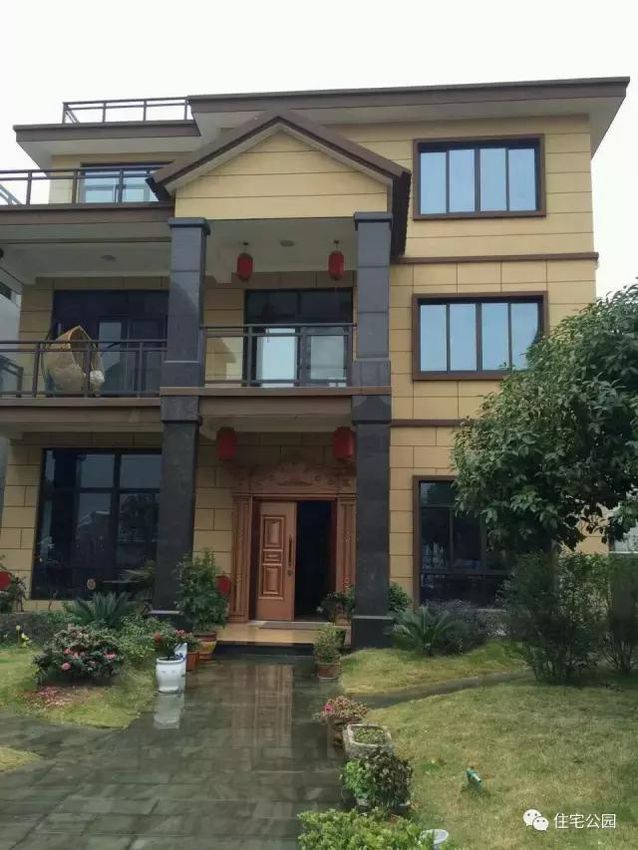 朋友曬美宅，96萬建流水花園別墅、舒適庭院！要多沒有多美！