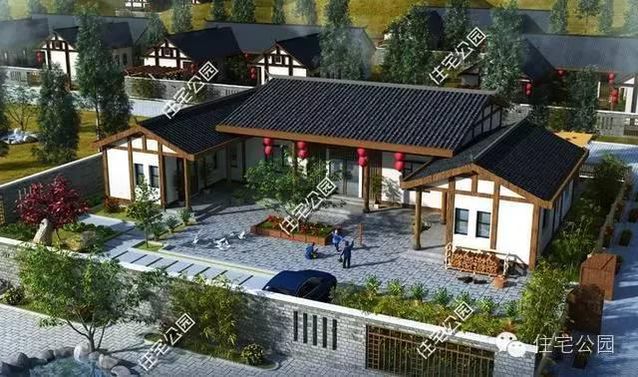 20萬農(nóng)村小別墅就是好，能養(yǎng)鴨有菜園，10套帶小院的別墅分享！