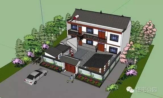 20萬農(nóng)村小別墅就是好，能養(yǎng)鴨有菜園，10套帶小院的別墅分享！