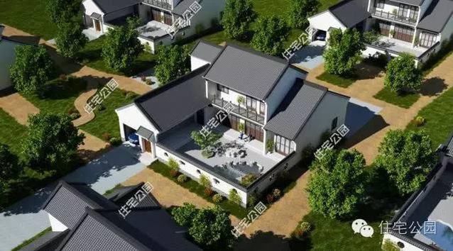 20萬農(nóng)村小別墅就是好，能養(yǎng)鴨有菜園，10套帶小院的別墅分享！