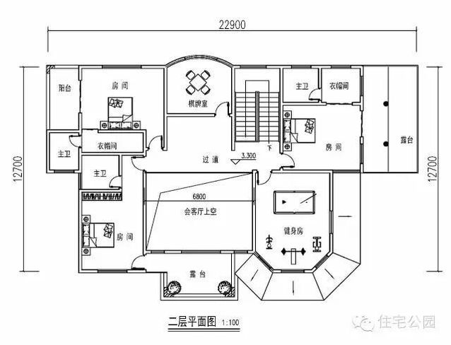 17X24米的農(nóng)村別墅房子，兩種配色選哪個(gè)？