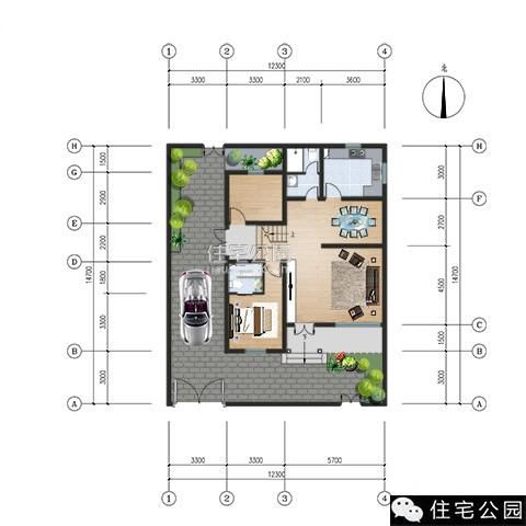 2套帶小院的農(nóng)村別墅設(shè)計(jì)，徽派和歐式哪個(gè)更好？