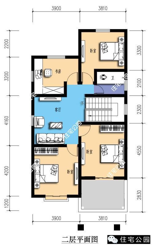 2套7米面寬的農(nóng)村別墅，帶小院、你更喜歡哪套？