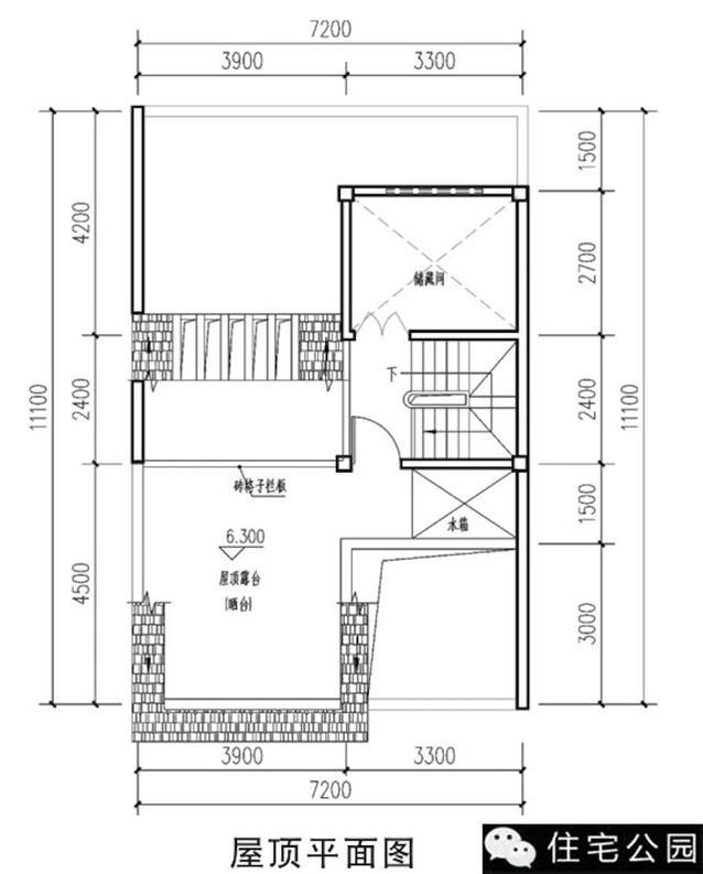 2套7米面寬的農(nóng)村別墅，帶小院、你更喜歡哪套？