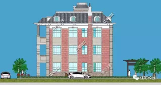 13X13米農(nóng)村復(fù)古風(fēng)格別墅，戶型方正、臥室多