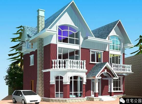 13X11米農(nóng)村別墅，臥室多、還洋氣！