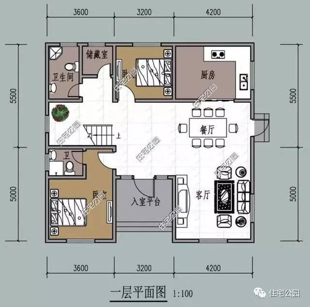 5套現代風格別墅，80、90后喜愛的戶型！含平面