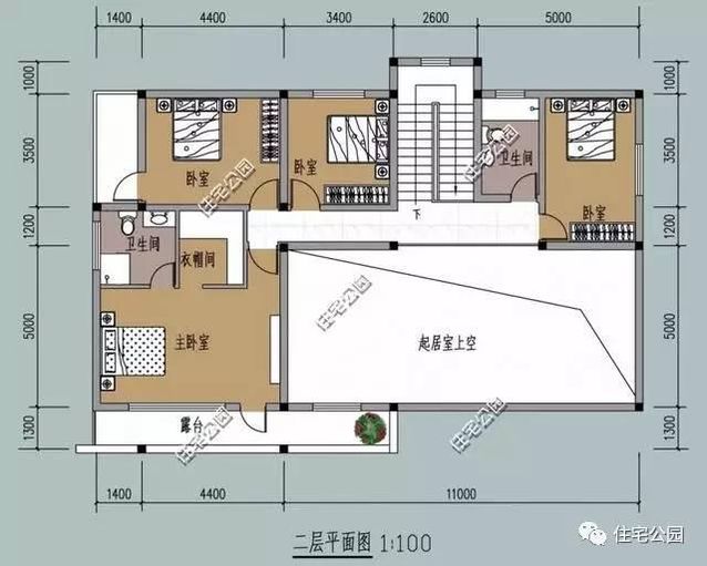 5套現代風格別墅，80、90后喜愛的戶型！含平面