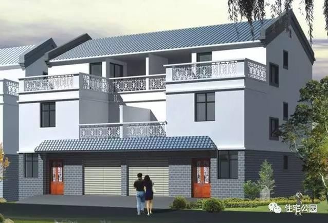 2套實用的雙拼別墅，7米面寬怎樣布局？