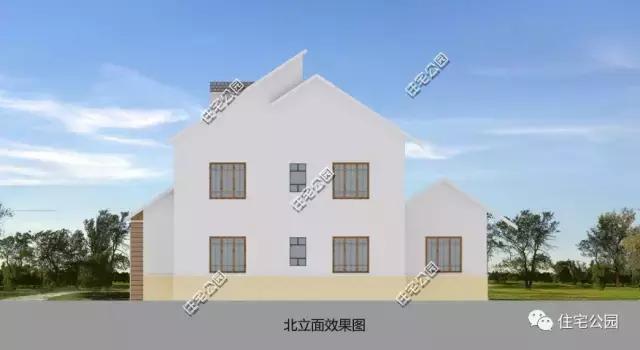 一層半小別墅16X15米，時(shí)尚實(shí)用，24萬建成！