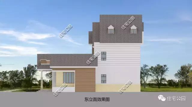 一層半小別墅16X15米，時(shí)尚實(shí)用，24萬建成！