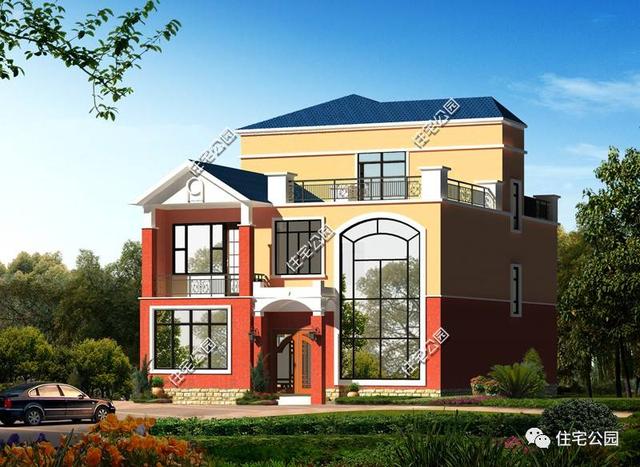 10X15米3層農(nóng)村別墅設(shè)計(jì)，6室2廳，27萬(wàn)造好，含全圖！