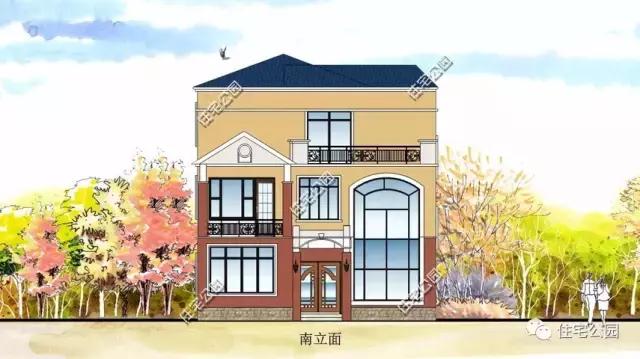 10X15米3層農(nóng)村別墅設(shè)計(jì)，6室2廳，27萬(wàn)造好，含全圖！