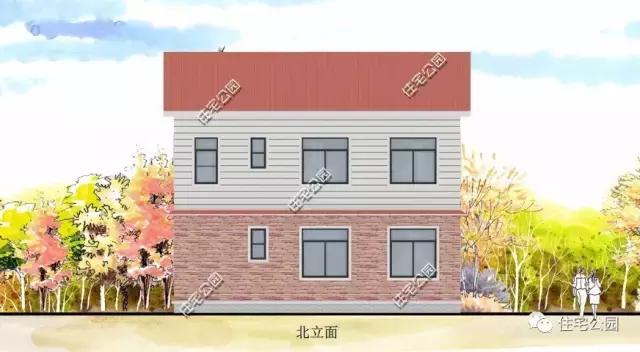 10X10米2層經(jīng)典別墅，戶型方正成本18萬，全圖展示！