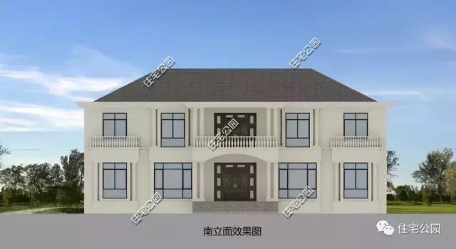 2層農(nóng)村別墅21X12米，布局實用滿足三代人生活。全圖！！