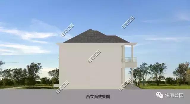 2層農(nóng)村別墅21X12米，布局實用滿足三代人生活。全圖?。? src="/uploads/allimg/170223/1_170223090556_3.jpg" width="640" border="0" height="339"  /></p>
<p align="center"><img alt=