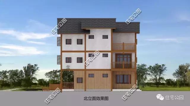 農村風景好，自建3層12X10米觀景別墅，在家就能掙錢！