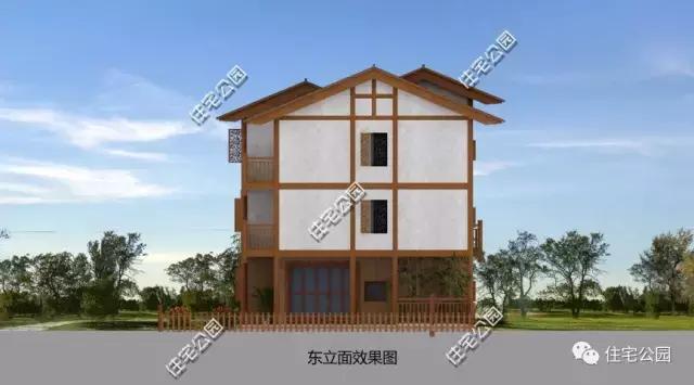 農村風景好，自建3層12X10米觀景別墅，在家就能掙錢！