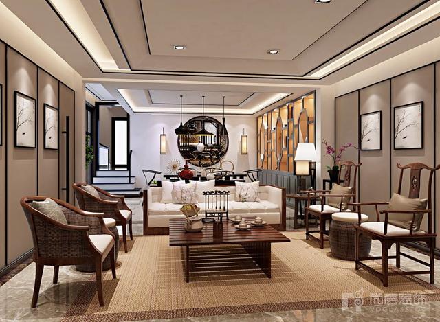 細(xì)品中國風(fēng)韻味別墅裝飾