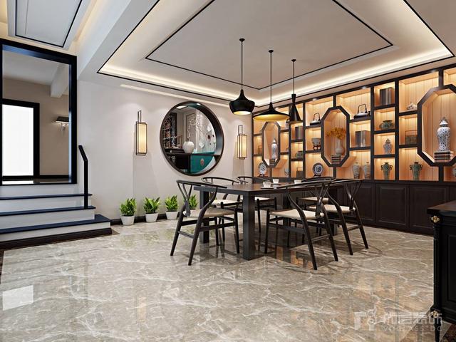 細(xì)品中國風(fēng)韻味別墅裝飾