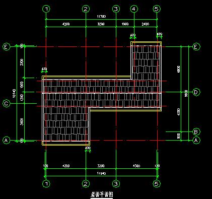 3層別墅CAD圖紙，占地面積120平米，建筑面積301方米