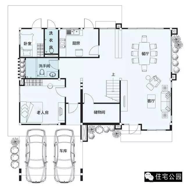 2層時(shí)尚別墅，5室2廳、秀外慧中！