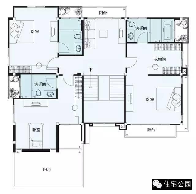 2層時(shí)尚別墅，5室2廳、秀外慧中！