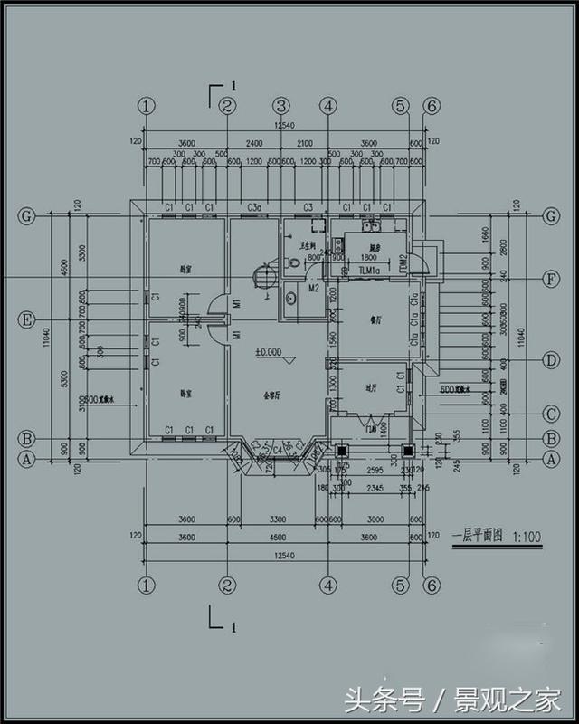 新農(nóng)村兩層別墅設計圖紙及效果圖！