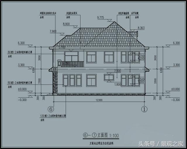 新農(nóng)村兩層別墅設計圖紙及效果圖！