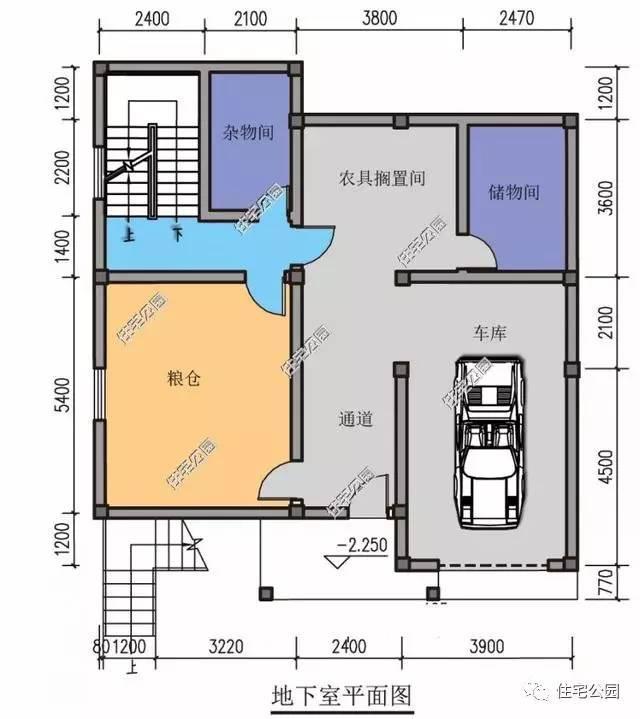 2套帶地下架空層的農(nóng)村別墅，第二套造價(jià)竟不足20萬？