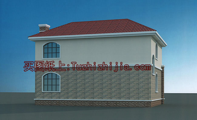 帶車庫(kù)二層別墅設(shè)計(jì)圖及效果圖，帶車庫(kù)的農(nóng)村二層樓房推薦