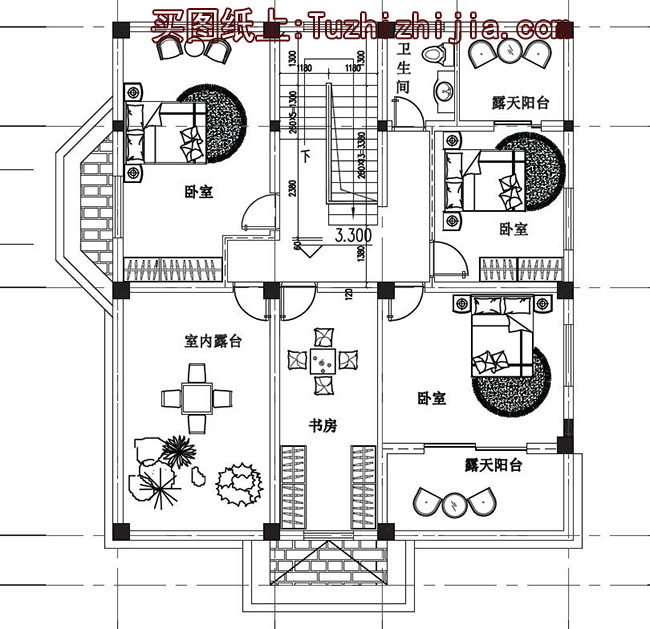 新農(nóng)村二層自建房設(shè)計圖帶外觀圖片，自建戶型大全