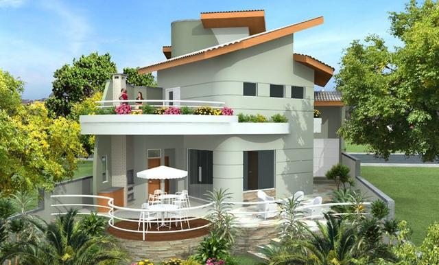 3套現(xiàn)代風(fēng)格小別墅, 這樣建房子就不怕被人撞臉了！