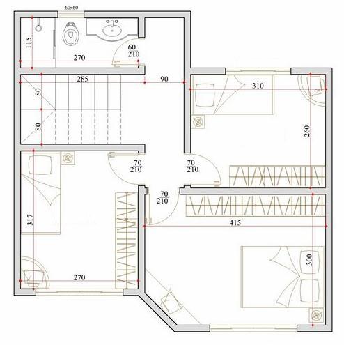 3套現(xiàn)代風(fēng)格小別墅, 這樣建房子就不怕被人撞臉了！