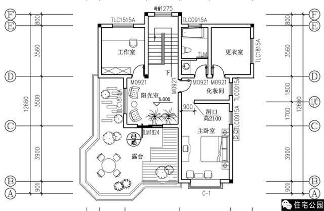 漂亮又實用的小別墅, 可實現隔代居住, 家庭和睦！