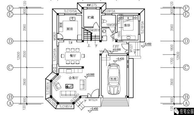 漂亮又實用的小別墅, 可實現隔代居住, 家庭和睦！