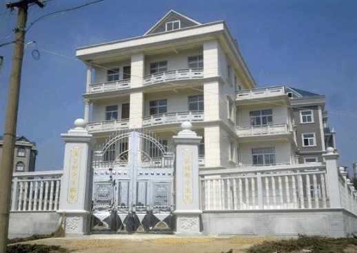 農(nóng)村也可以很土豪, 這個(gè)地方的農(nóng)村人住的都是豪華別墅！