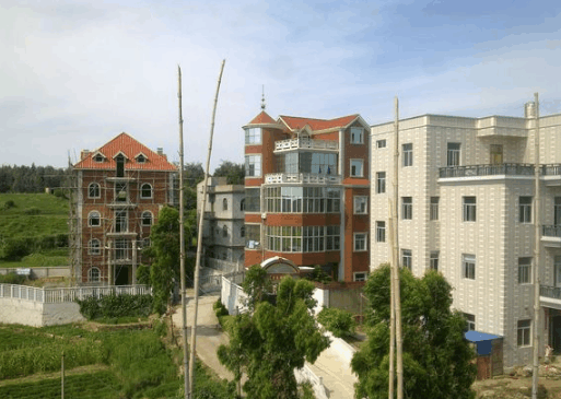 農(nóng)村也可以很土豪, 這個(gè)地方的農(nóng)村人住的都是豪華別墅！