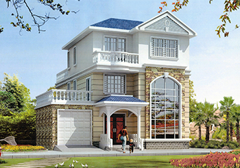 三十萬農(nóng)村別墅設(shè)計圖帶外觀圖片，30萬造價別墅展示