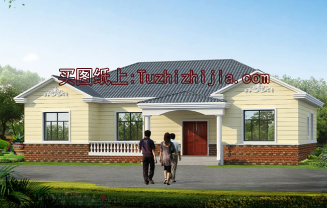 農(nóng)村一層房屋設(shè)計(jì)圖，自建一層房子圖紙推薦