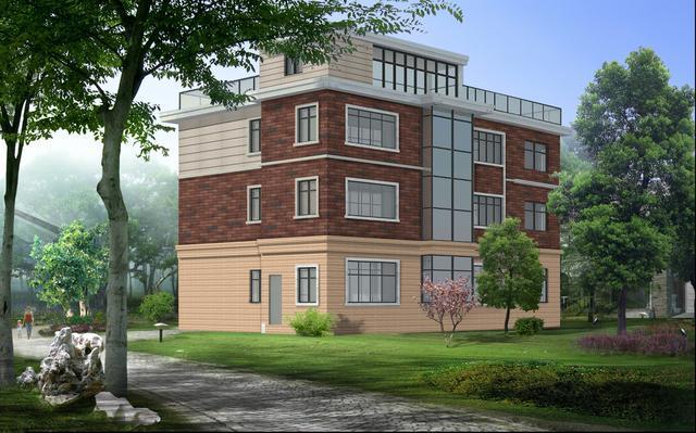 等有錢了, 回鄉(xiāng)下給父母建一棟漂亮的別墅