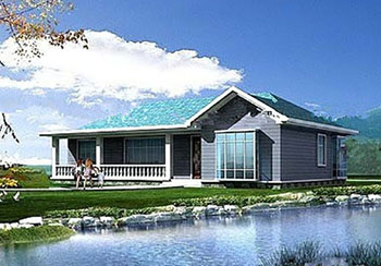 北方農(nóng)村平房建筑設計圖及效果圖，平房戶型圖推薦