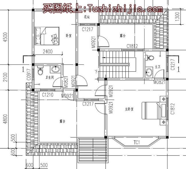 地中海風(fēng)格二層別墅設(shè)計(jì)圖及效果圖，外觀有格調(diào)