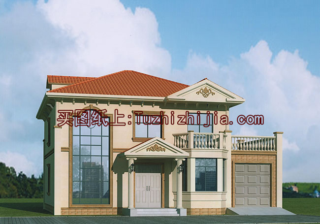 樓中樓客廳挑高二層別墅設計圖，復式別墅方案推薦