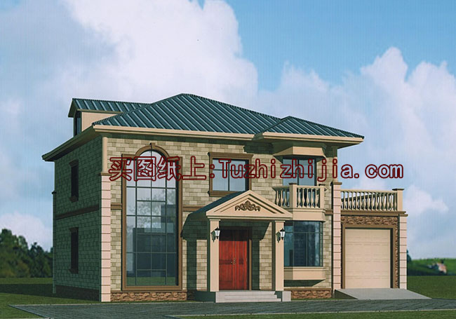 樓中樓客廳挑高二層別墅設計圖，復式別墅方案推薦