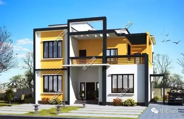 11X13米農(nóng)村別墅，精美現(xiàn)代，只需22萬？